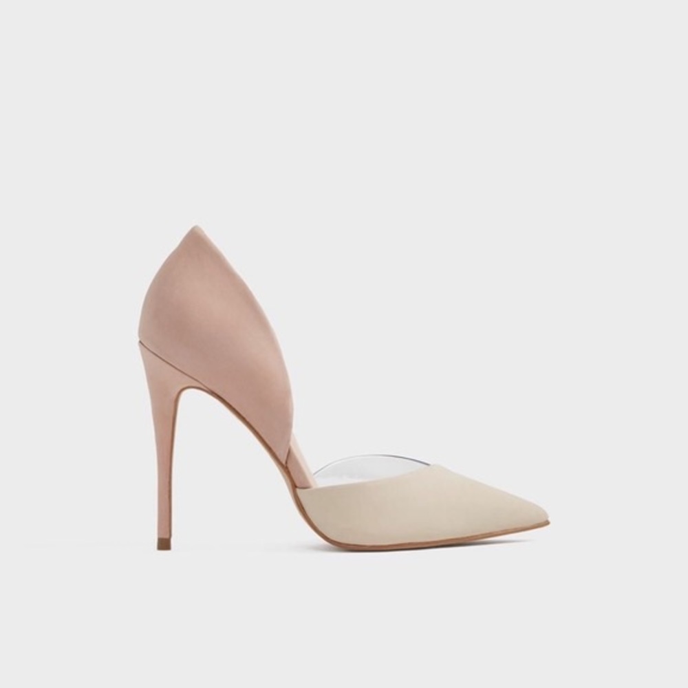 Pink / Nude  / Clear Nubuck Aldo Legiralia Pumps